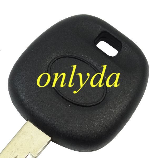 For Toyota transponder key blank with toy47 blade can put TPX long chip part