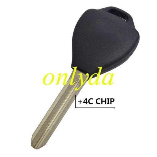 For New style toyota electric 4C EH3 key with chip-010