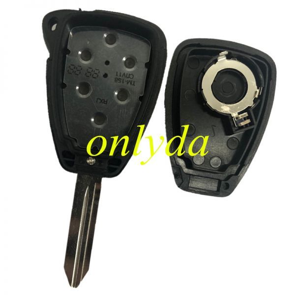 For Chrysler 5+1 button remote key blank