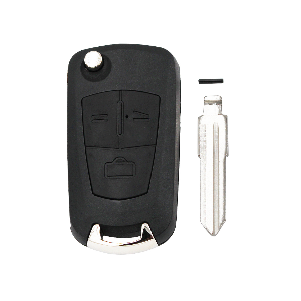 For Chevrolet 3 button remote key blank with right key blade