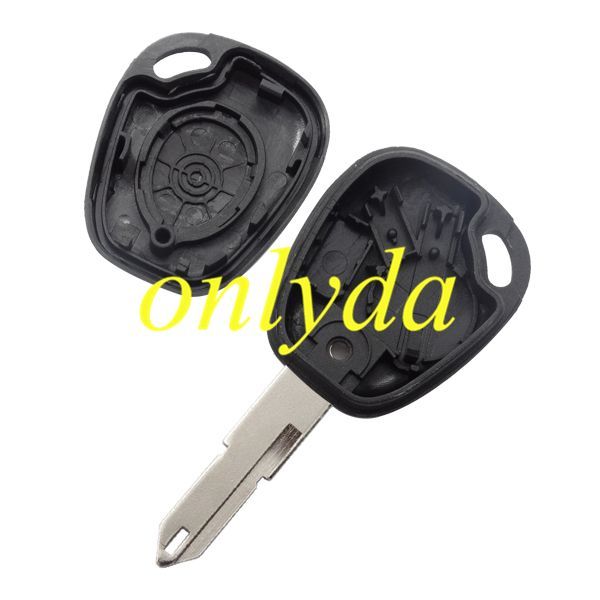 For Renault 1 button remote key shell (no )