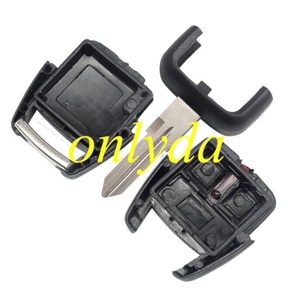 For opel 3 button remote key shell with right blade