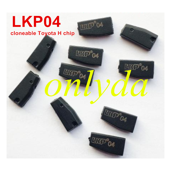 high quality LKP04 carbon transponder chip it is cloneable Toyota H chip, copy by Tango programmer