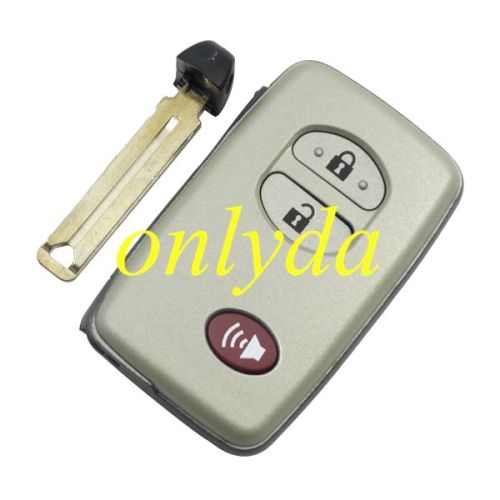 For Toyota 2+1 button remote key shell