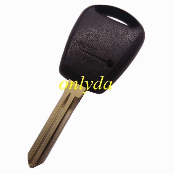 1 button remote key blank with left blade