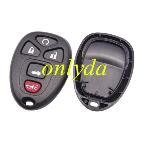 For GM 4+1 button key blank without battery part