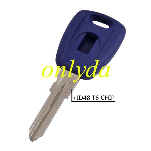 For Fiat transponder key