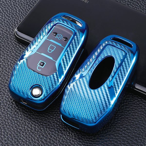 Ford 3 button TPU protective key case , please choose the color