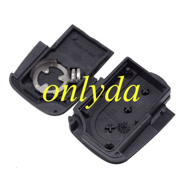 For VW 3 Button remote key blank with 1616 battery model(Audi Style)