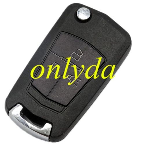 For Buick 3 button modified folding remote key blank