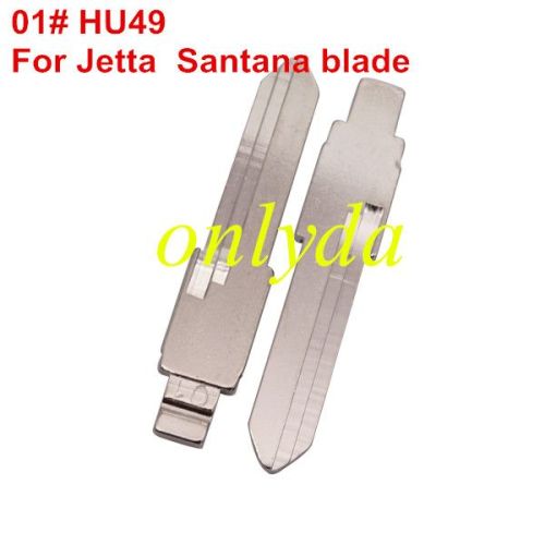 KEYDIY brand key blade 01#HU49 For Santana