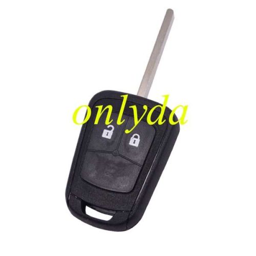 For Opel 2 button remote key shell