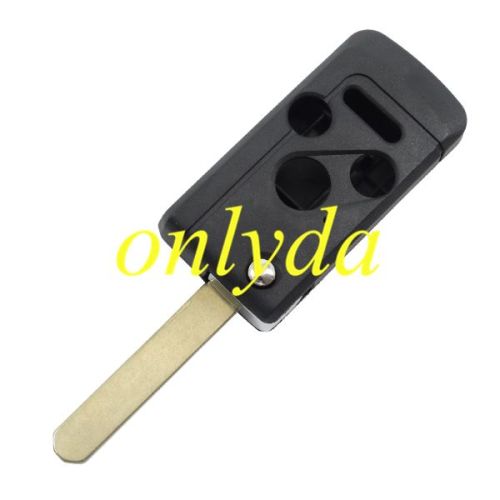 For honda modified 3+1 button remote key blank