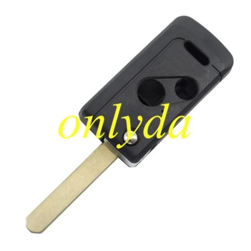 For honda modified 2+1 button remote key blank