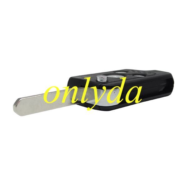 For Honda Modified 3 buttons folding remote key blank