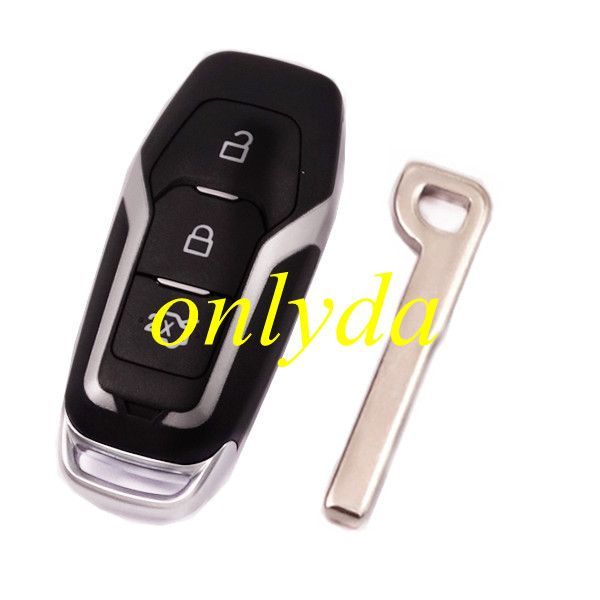 3 button remote key shell with Hu101 blade