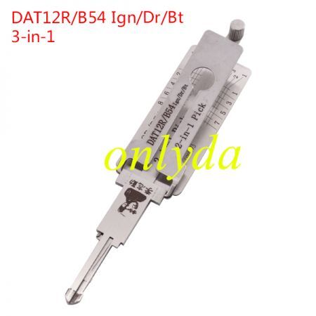 DAT12R Lishi 2 in 1 tool