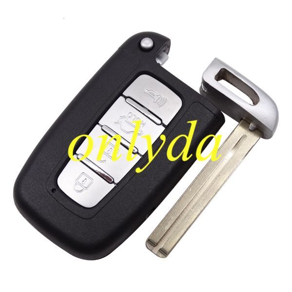 For hyundai 4 button remote key blank