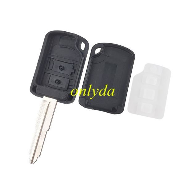 2 button remote key blank with right blade