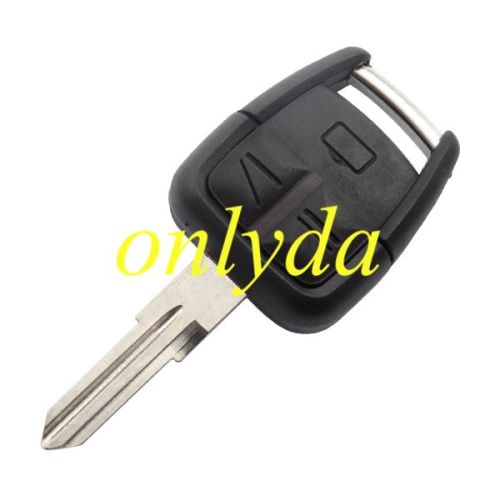For opel 3 button remote key shell with left blade