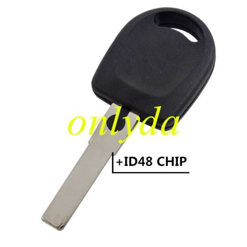 For Passat transponder key shell with id48 chip