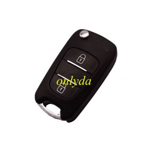 for Sportage 3 button flip remote key shell