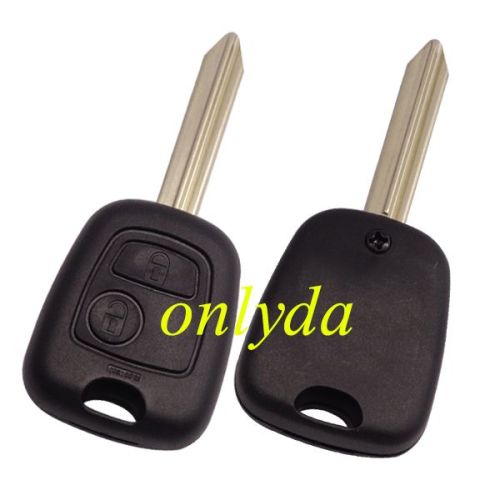 For peugeot 2 button remote key blank & sx9 blade