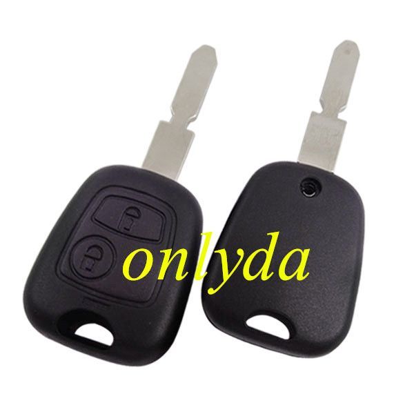 For peugeot key blank with 4 track blade