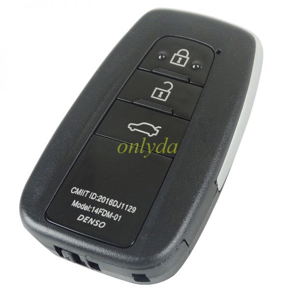 Toyota 3 button remote key blank