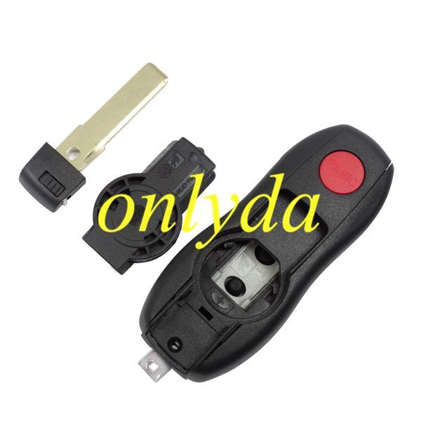 For Porsche 4+1 remote key blank with panic button