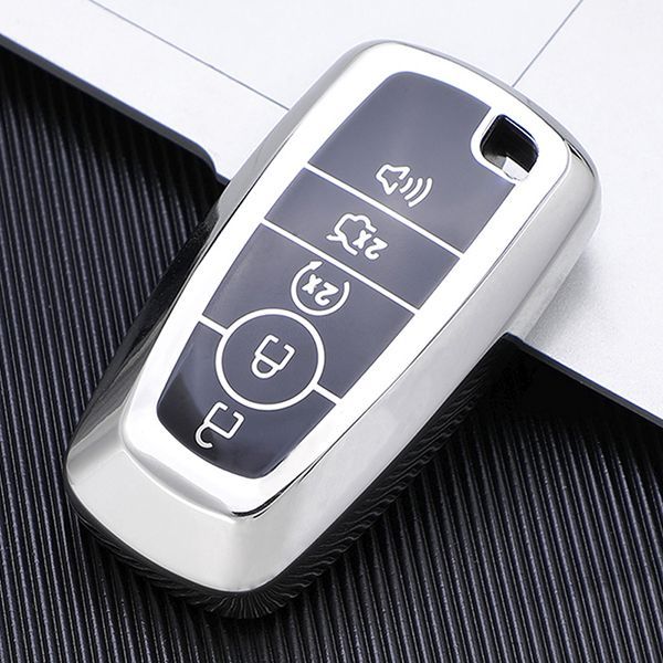 Ford 5 button TPU protective key case , please choose the color