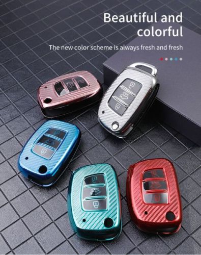 Hyundai ix35 ix25 3 button TPU protective key case,please choose the color