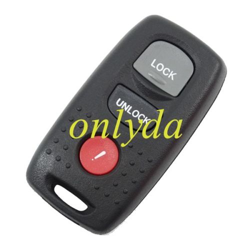For Mazda 3 button modified remote key blank