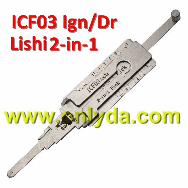 For ICF03 Ford Lishi 2 in 1 tool