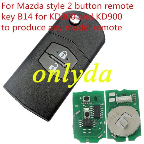 key DIY brand 2 button remote key