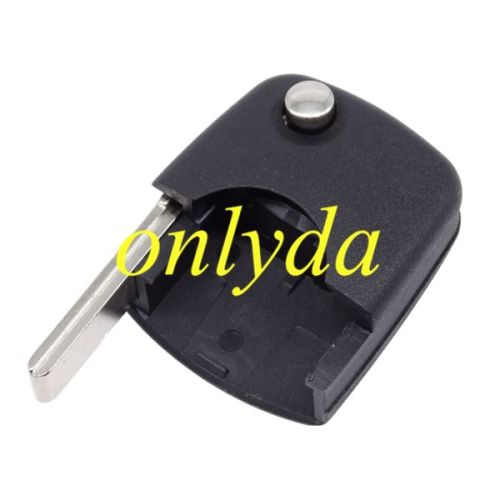 For Audi hu66-remote key head with ID48 Crystal chip inside