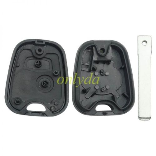 For Citroen 2 button remote key without