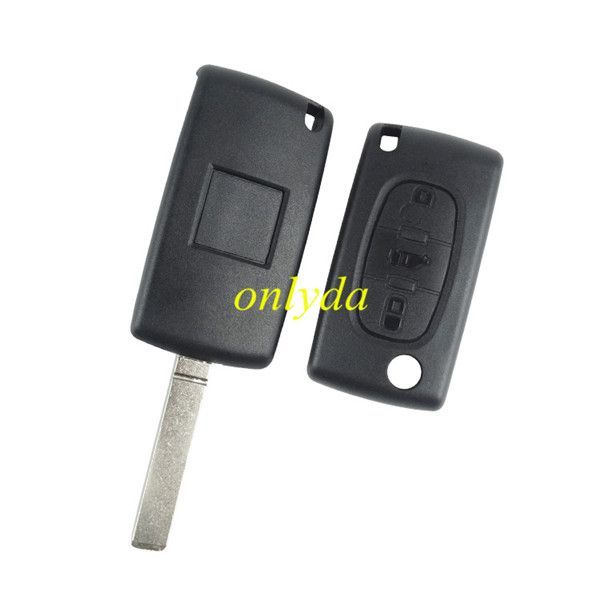 3 buton remote key blank without battery VA2-SH3-VAN