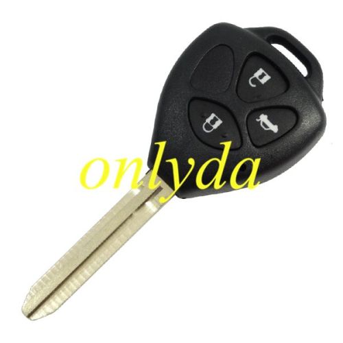 For Toyota Remote key shell 3 button for Carola