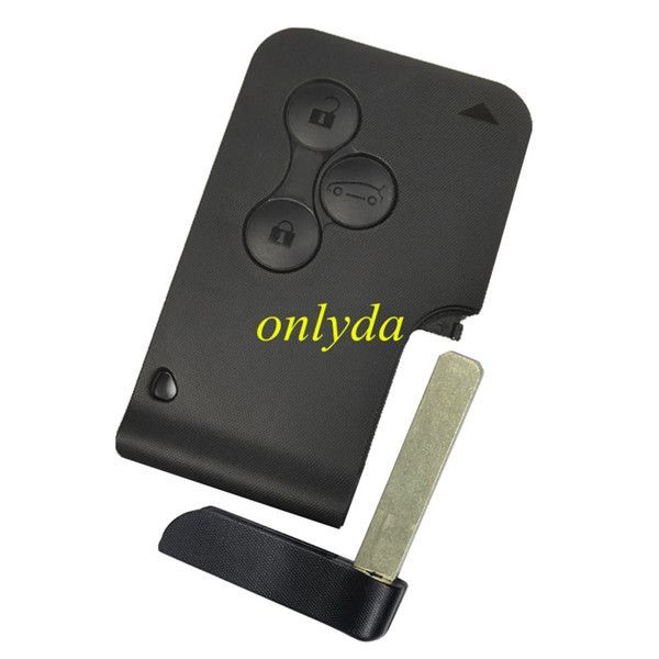 3 button key blank with blade