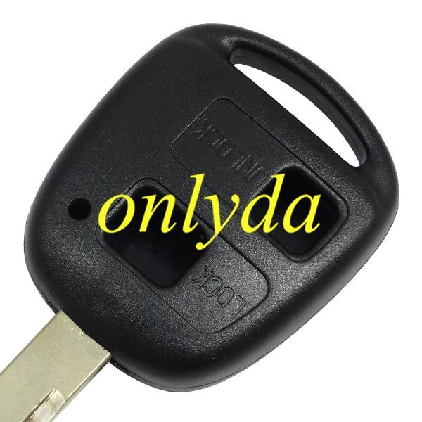For toyota 2 Button Remote key blank (without in the surface of key shell)-Toy47-Sh2