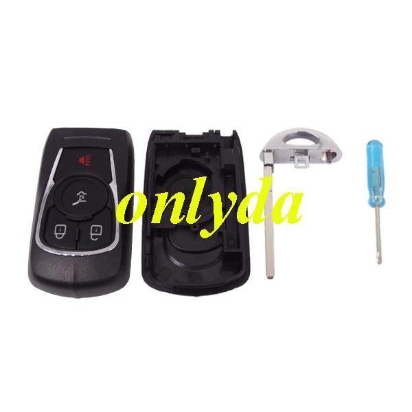 For Buick modified 3+1 button key blank keyless model
