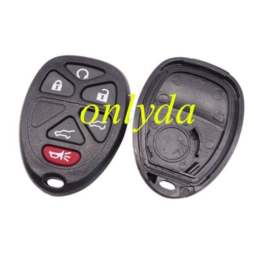 For GM 5+1 Button remote key shell with battery part