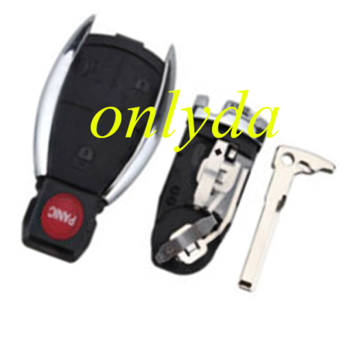 For Benz 3+1 remote key blank with blade