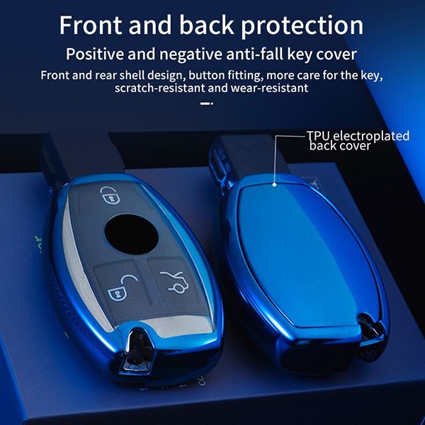 Benz TPU protective key case,please choose the color