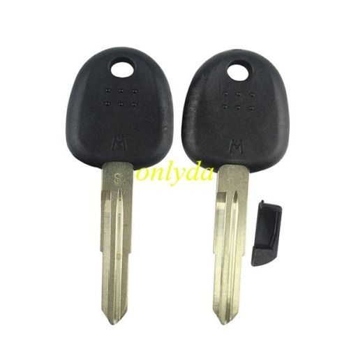 transponder key blank,with right S blade ,short blade