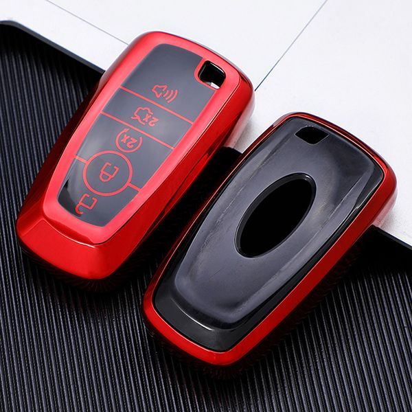 Ford 5 button TPU protective key case , please choose the color