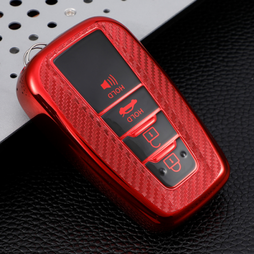 Toyota 4 button TPU protective key case please choose the color
