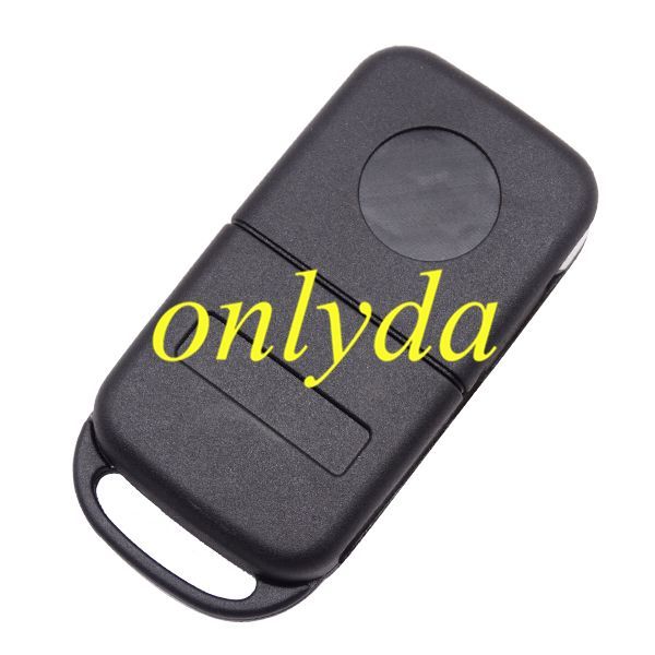 For Benz 2 button flip key blank with 4 track blade