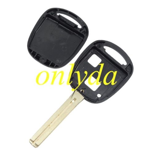 For toyota 2 Button Remote key blank with short blade toy48, 37mm) TOY48-SH2